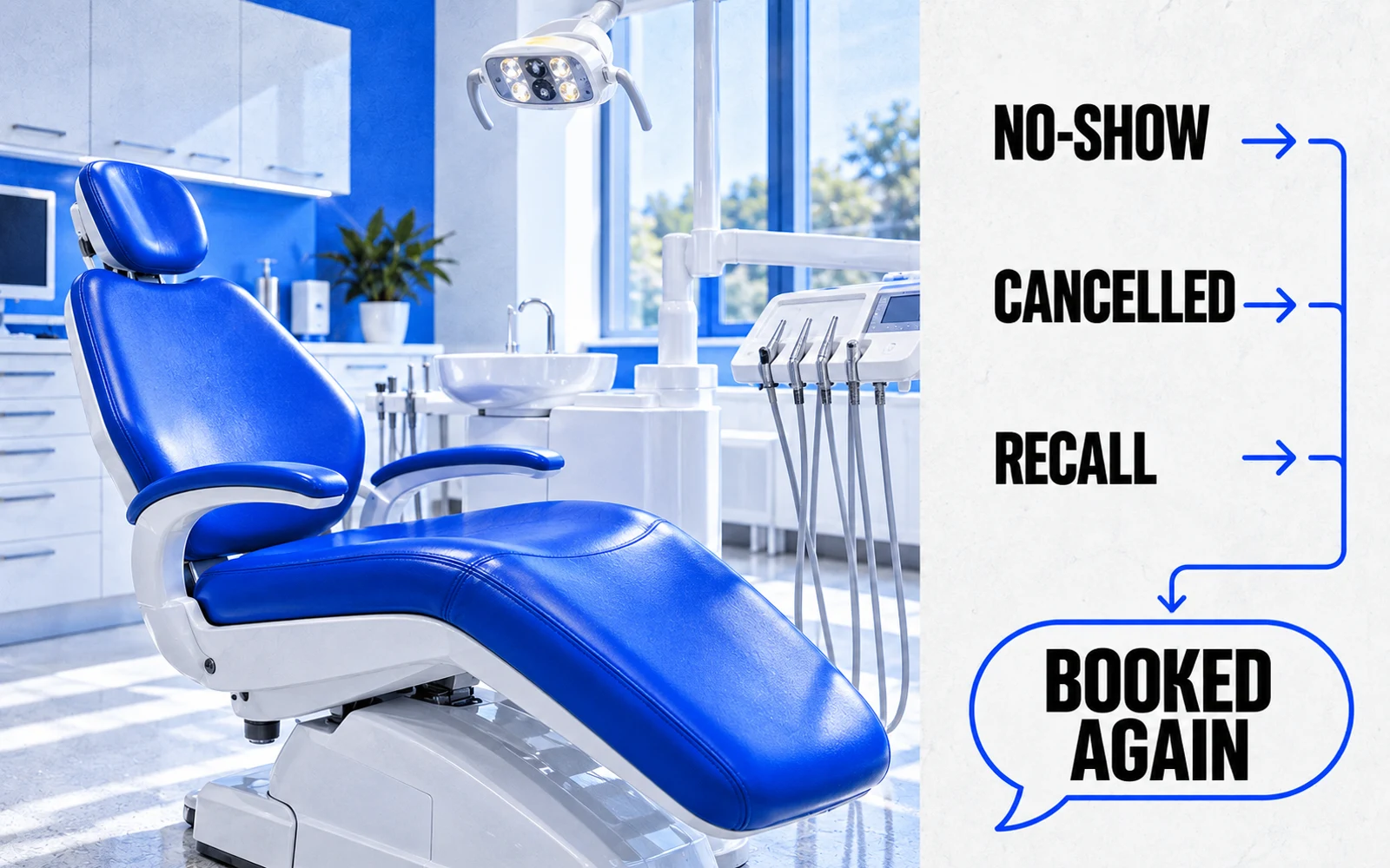 A clinic desk with a follow-up list